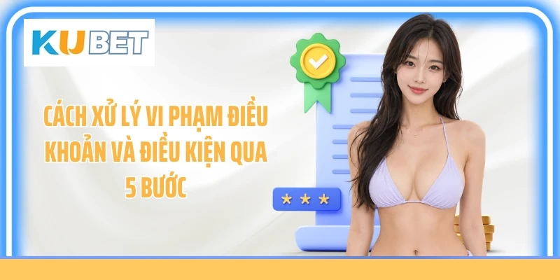 Cách xử lý vi phạm điều khoản và điều kiện qua 5 bước
